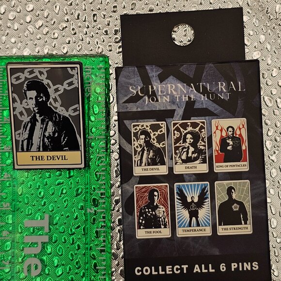 Hot Topic Supernatural Blind Box Enamel Pin - Lucifer - Picture 2 of 3